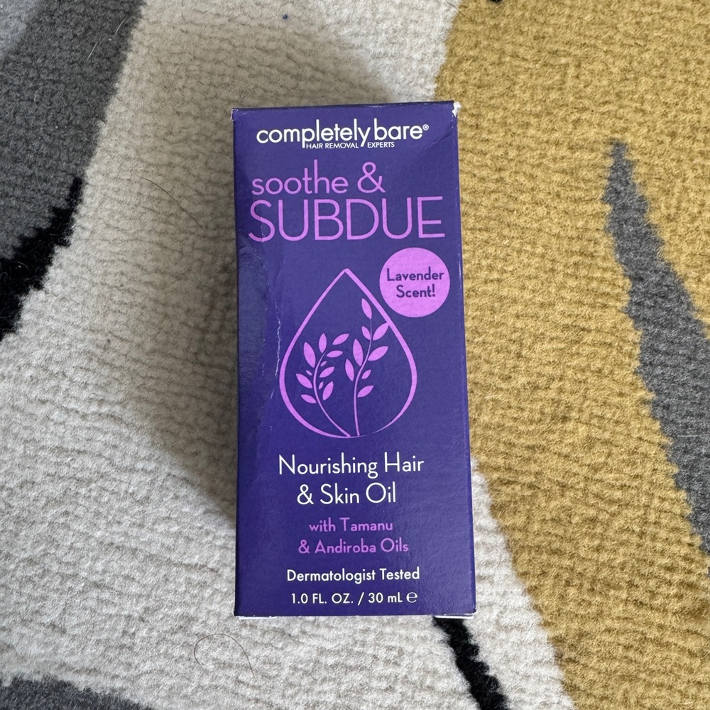 Completely Bare Smooth and Subdue Hair & skin oil